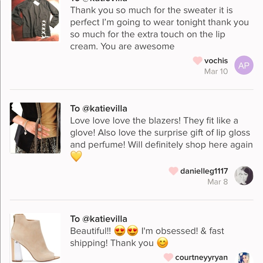 💕💌LOVE NOTES!! 💌💕📦Shop with confidence📦